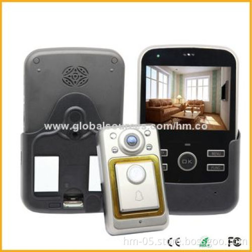 wired Door Phone System with Nonpolarity Connection, Intercom and Broadcast between Indoor Phones